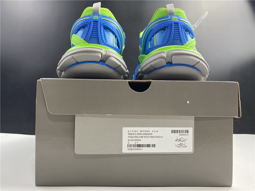 BLG TRACK 2 OPEN SNEAKER  BLUE/GREEN